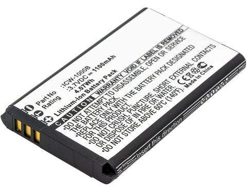 UniData ICW-1000B Battery Replacement for Cordless Phone