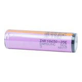 Samsung 35E 18650 3500mAh 8A Battery - Protected Button Top, product view 3