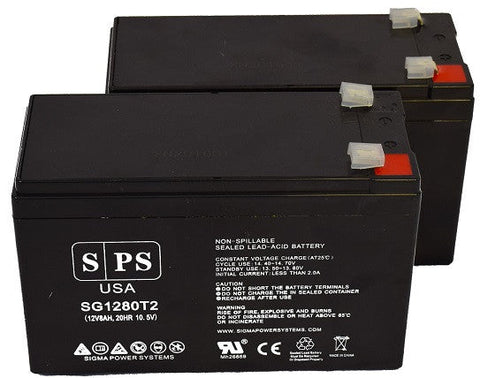SG1280T2 battery supplied for APC RBC9; package quantity 2