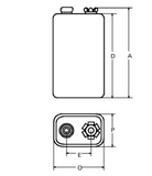 Varta 56722101111 Battery - Recharge Accu Power 200mAh