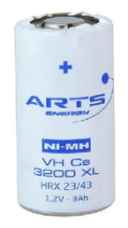 Arts Energy - Saft VH Cs 3200 XL - 419963-101 - 791808AE Battery - 1.2V 3200mAh NiMH C (Flat Top)