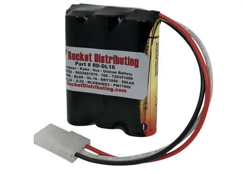 Rocket Distributing RD-DL16 Battery