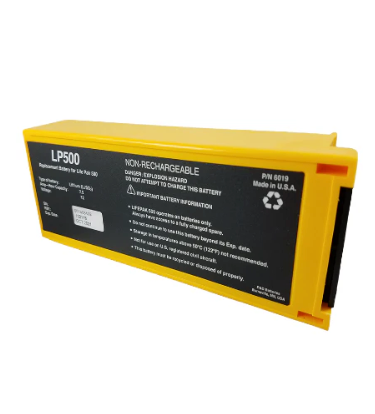 Physio-Control 3005380-902 Battery Replacement for Lifepak 500