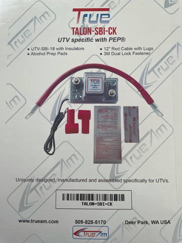 Motobatt Tru am Dual Battery Kit-TALON-SBI-CK without Meter