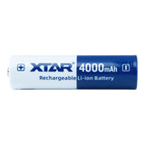 XTAR 18650 4000mAh - Protected Button Top, product view 4