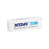 XTAR 21700 5000mAh 10A Battery - Protected Button Top, product view 6
