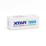 XTAR 26650 5200mAh Battery - Protected Button Top, product view 6
