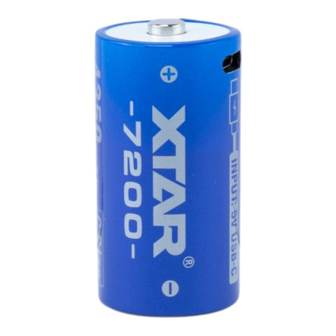 XTAR C 1.5V 4350mAh USB-C Rechargeable LIthium Battery - 2 Pack