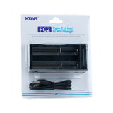 XTAR FC2 USB-C Battery Charger, product view 4