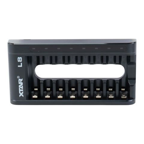 XTAR L8 8 Channel AA/AAA lithium & NiMh Battery Charger