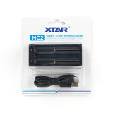 XTAR MC2 2 Channel Battery Charger, product view 4