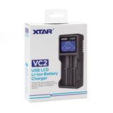 XTAR VC2 2 Channel Digital Battery Charger, product view 4