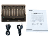 XTAR VC8S 8 Channel Smart Battery Charger, product view 3