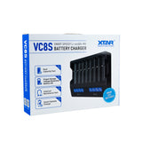 XTAR VC8S 8 Channel Smart Battery Charger, product view 4