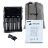 XTAR VX4 Visible Mixer Smart Charger & Tester, product view 3