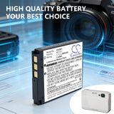 Sony Cyber-shot DSC-WX1 Battery 3.7V 680mAh - Compatible Replacement