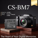 CS-BM7 680mAh Li-ion battery - supplier source photo 7