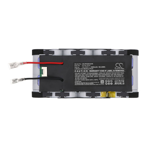 Philips XC8349/01 Battery 25.2V 3900mAh - Compatible Replacement