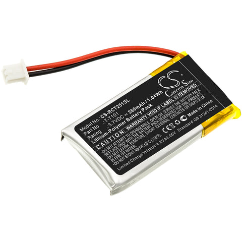 Cameron Sino CS-RCT251SL replacement battery on a white background