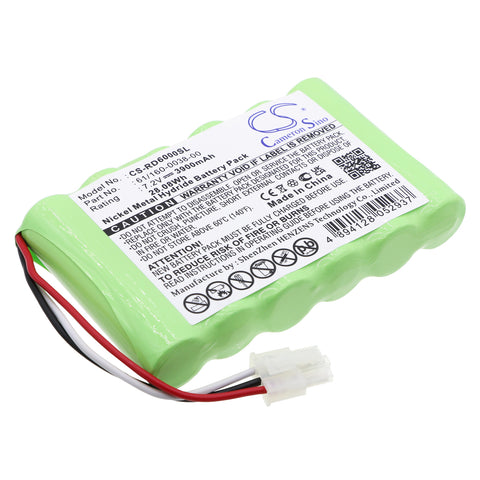 Cameron Sino CS-RD6000SL replacement battery on a white background