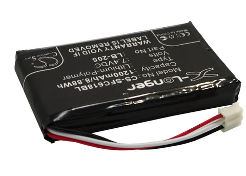 Cameron Sino CS-SFC618BL replacement battery on a white background