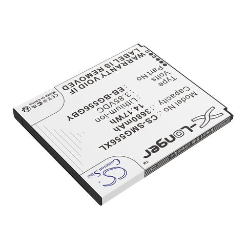 Cameron Sino CS-SMG556XL replacement battery on a white background