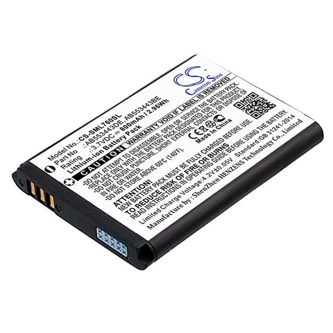 Cameron Sino CS-SML760SL replacement battery on a white background