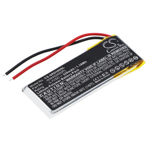 Cardo Q1 Battery 3.7V 320mAh - Compatible Replacement