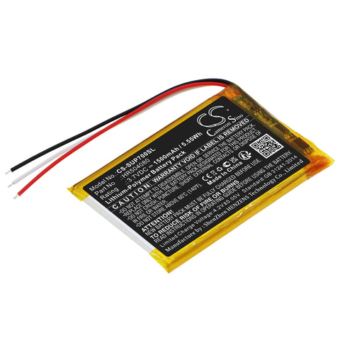 Cameron Sino CS-SUP700SL replacement battery on a white background