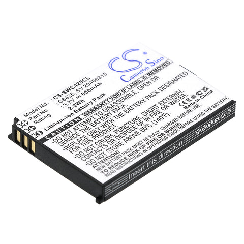 Cameron Sino CS-SWC425CL replacement battery on a white background