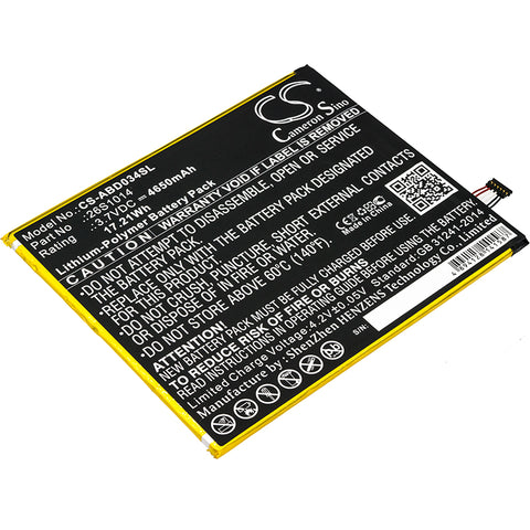 Amazon 26S1014 Battery 3.7V 4650mAh Li-Polymer - Compatible Replacement