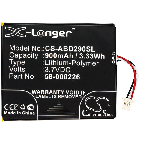 Amazon 26S1019 Battery 3.7V 900mAh Li-Polymer - Compatible Replacement