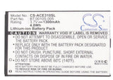 Acer UF424261F 1S1P Battery 3.7V 1300mAh - Compatible Replacement