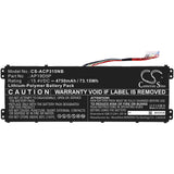 Acer Conceptd 3 Cn315-71-72j3 Battery 15.4V 4750mAh - Compatible Replacement