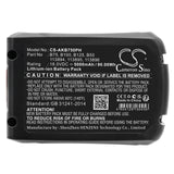 AL-KO cordless high hedge trimmer HTA 1845 Battery 18V 5000mAh - Compatible Replacement