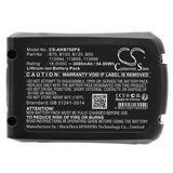 AL-KO cordless high hedge trimmer HTA 1845 Battery 18V 3000mAh - Compatible Replacement
