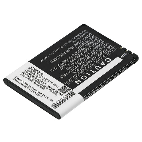 Avus S62 Battery 3.7V 1700mAh Li-Ion - Compatible Replacement