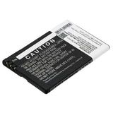 Avus S62 Battery 3.7V 1700mAh - Compatible Replacement