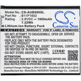 CS-AUB500SL battery product image 3