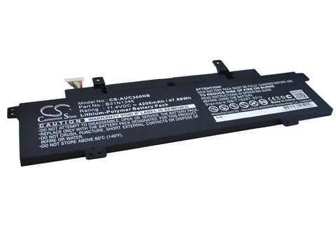 CS-AUC300NB 4200mAh Li-Polymer battery - label side with connector