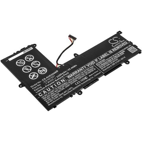 Cameron Sino CS-AUE200NB — labelled whole battery angle