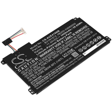 Asus VivoBook 14 E410MA-EK026TS Battery 11.55V 3450mAh - Compatible Replacement