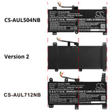 Asus ROG Strix Scar II GL704GW-EV021T Battery 15.4V 4300mAh - Compatible Replacement