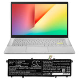 Asus Vivobook S14 S433FA-AM421T Battery 11.55V 4250mAh - Compatible Replacement