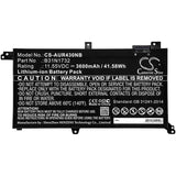 Asus 0B200-02960000 Battery 11.55V 3600mAh - Compatible Replacement