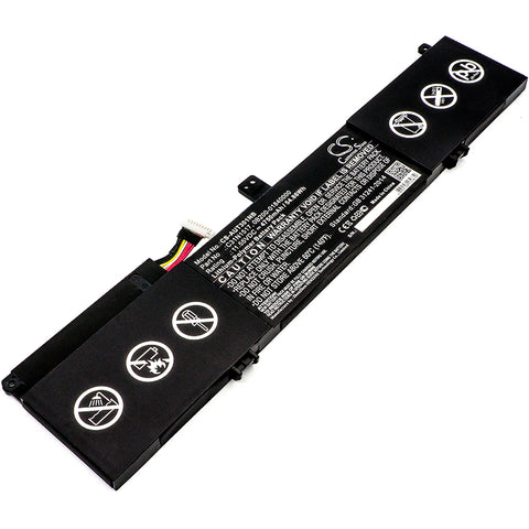 Cameron Sino CS-AUT301NB — whole battery angle with label