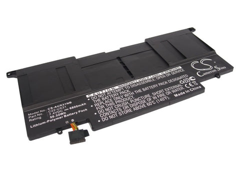 Cameron Sino CS-AUX31NB — whole battery angle with label