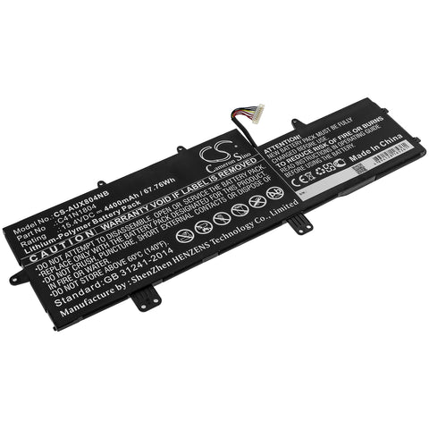 Cameron Sino CS-AUX804NB — labelled whole battery angle