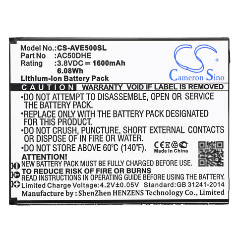 CS-AVE500SL battery product image 1