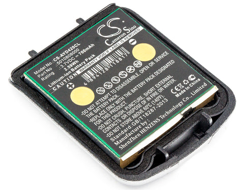 Avaya D4 Office Battery 3.7V 700mAh Li-Ion - Compatible Replacement